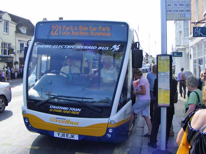 Johnsons Optare Versa hybrid YJ11EJK